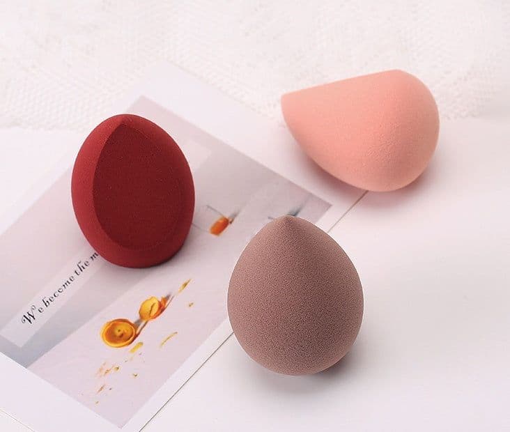 image-Qiao Beili Wholesale Rubycell Cosmetic Egg Makeup Sponge Ball Smear-proof Makeup Beauty Blender Super Soft Cosmetic Egg