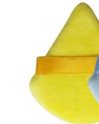 image-Puff Suede Dry Powder Puff Fan Loose Powder Puff Makeup Sponge