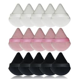 image-Puff Suede Dry Powder Puff Fan Loose Powder Puff Makeup Sponge