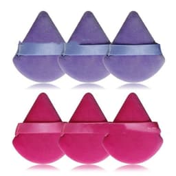 image-Puff Suede Dry Powder Puff Fan Loose Powder Puff Makeup Sponge