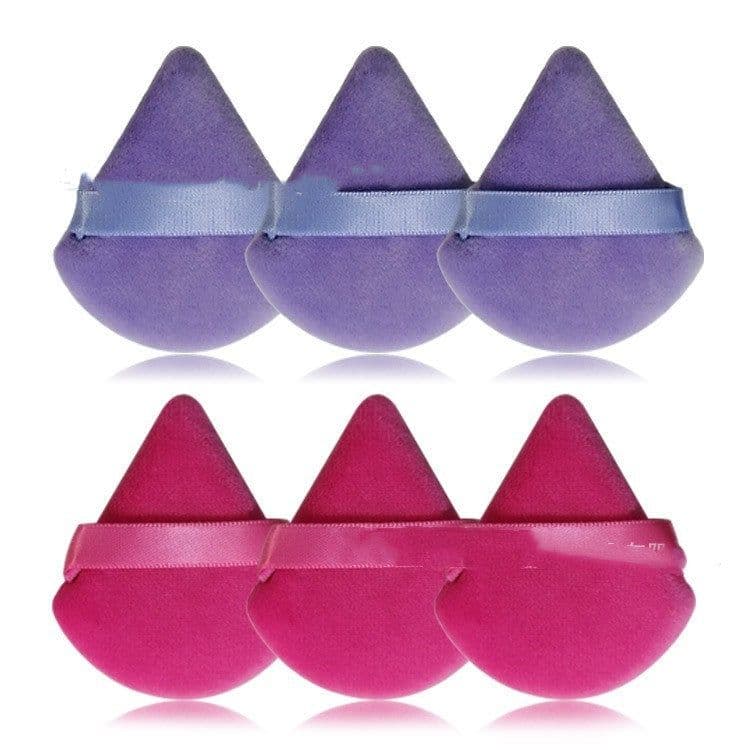 image-Puff Suede Dry Powder Puff Fan Loose Powder Puff Makeup Sponge