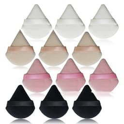 image-Puff Suede Dry Powder Puff Fan Loose Powder Puff Makeup Sponge
