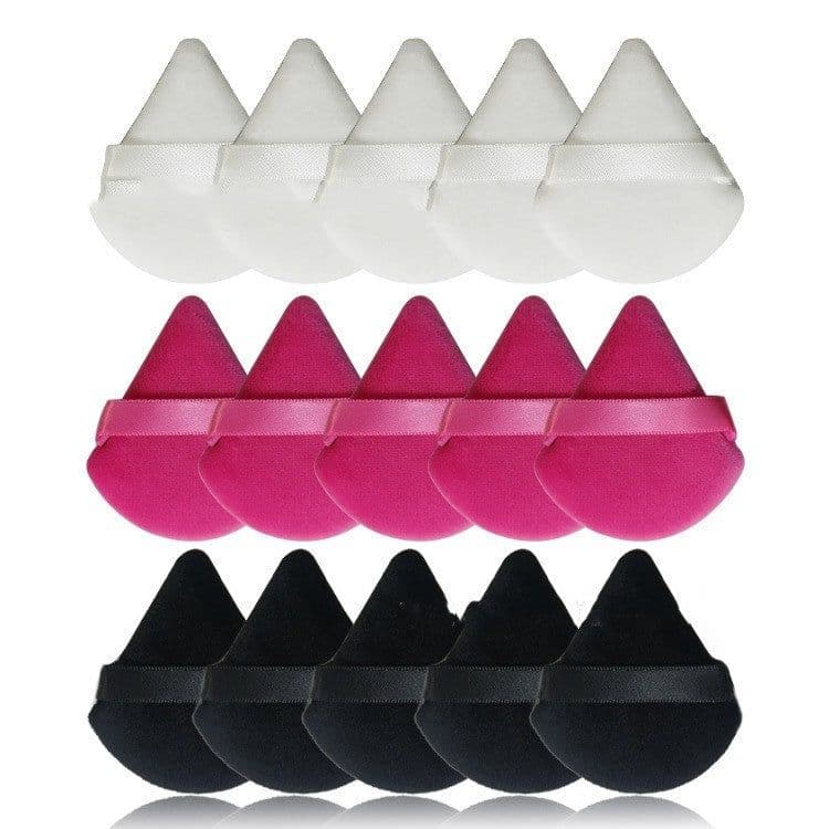 image-Puff Suede Dry Powder Puff Fan Loose Powder Puff Makeup Sponge