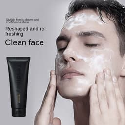 image-Oil Control Acne Removal Blackhead And Pore Shrinking Facial Cleanser For Men