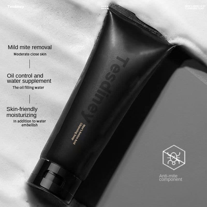 image-Oil Control Acne Removal Blackhead And Pore Shrinking Facial Cleanser For Men
