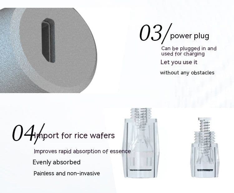 image-Nano Crystallite Beauty Instrument Household MTS Water Light Micro Needling Device