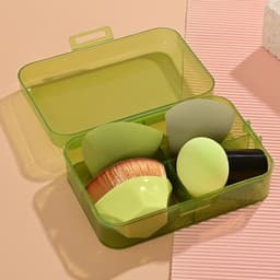 image-Water Drop Gourd Mushroom-shaped Haircut Beauty Blender Suit