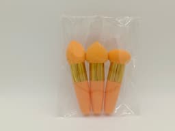 image-Three Brushes Set Sponge Beauty Blender Cushion Compact Wet And Dry Dual-use Beauty Blender Makeup Tools