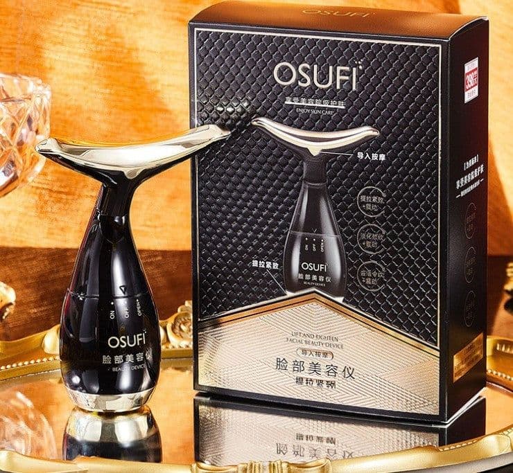 image-Oubanfei V Face Massage Inductive Therapeutical Instrument Lifting And Tightening Facial Eye Beauty Instrument
