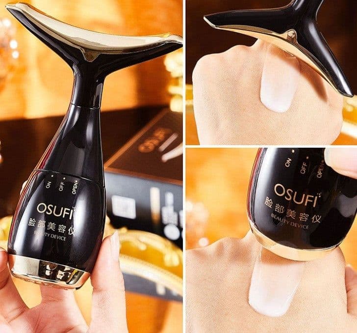 image-Oubanfei V Face Massage Inductive Therapeutical Instrument Lifting And Tightening Facial Eye Beauty Instrument