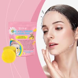 image-Kojic Acid Turmeric Cleansing Pads Beauty Hot-sale