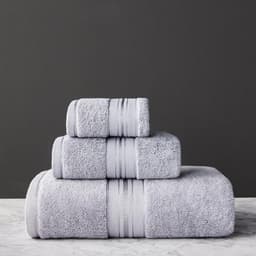image-Pure Color Thick Cotton Bath Towel Set Towel Set Increased Pure Cotton Beach Towel Beauty Salon Bath Towel