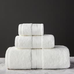 image-Pure Color Thick Cotton Bath Towel Set Towel Set Increased Pure Cotton Beach Towel Beauty Salon Bath Towel