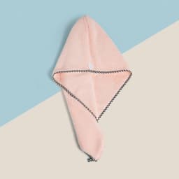image-Free Shipping Dry Hair Towel Embroidery Dry Hair Cap Women's Absorbent And Quick-Drying Microfiber Thickened Turban Coral Fleece Shower Cap