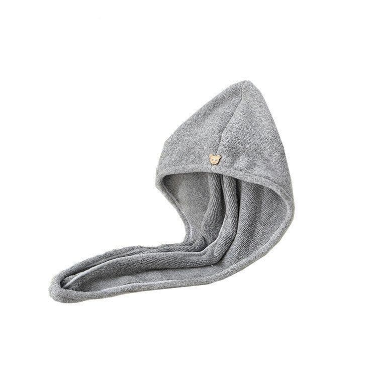 image-New Bamboo Charcoal Fiber Hair Towel
