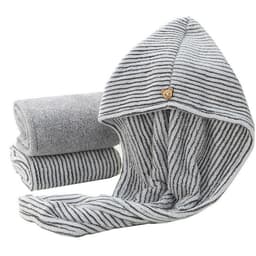 image-New Bamboo Charcoal Fiber Hair Towel