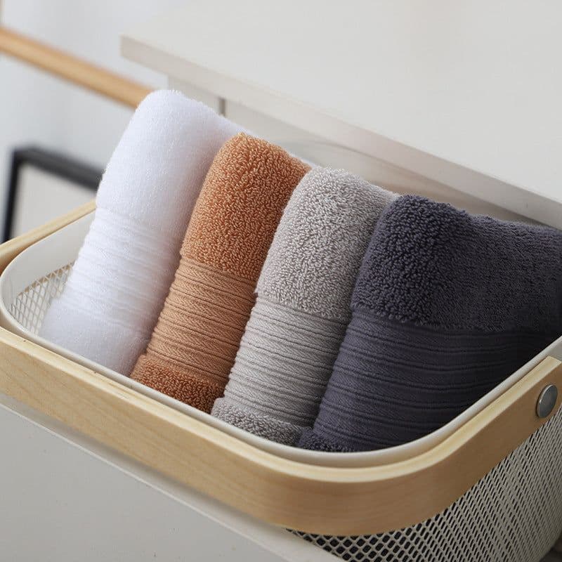 image-Pure Cotton 500g Bath Towel Thickened Soft Absorbent Hotel Beauty Salon Gift Large Towel Manufacturer Wholesale Custom Logo