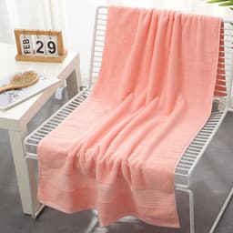 image-Pure Cotton 500g Bath Towel Thickened Soft Absorbent Hotel Beauty Salon Gift Large Towel Manufacturer Wholesale Custom Logo
