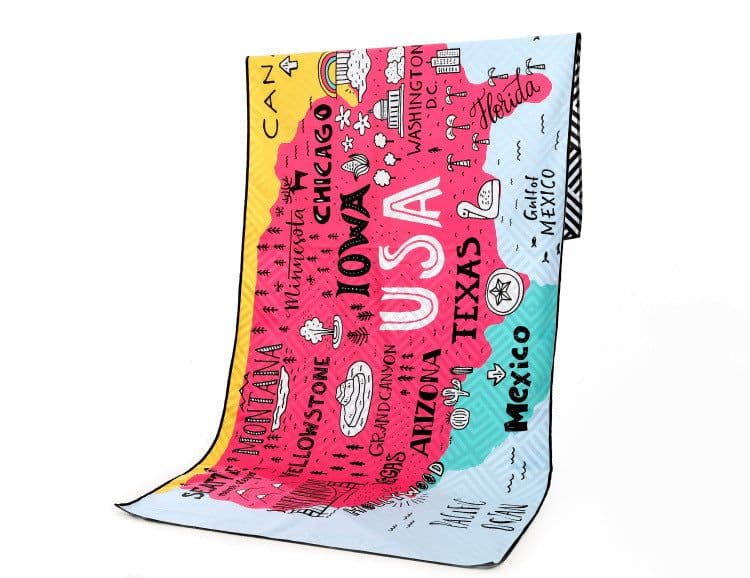 image-Travel Outdoor Sports Towel Beach Towel
