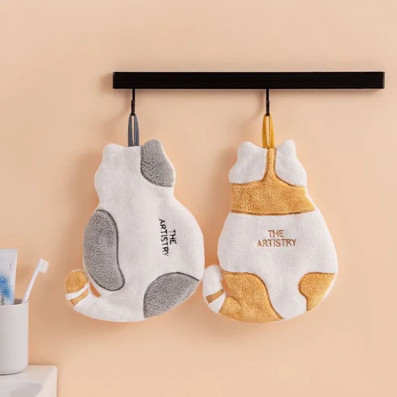 image-Hanging Thickened Absorbent Children's Towel