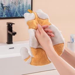 image-Hanging Thickened Absorbent Children's Towel