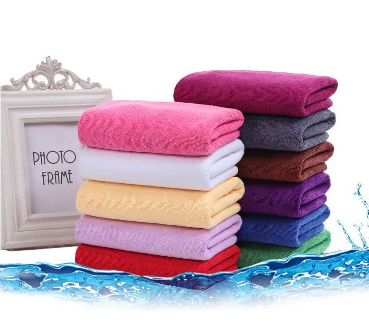 image-Thickened Absorbent Rags Will Not Shed Hair To Clean The Glass