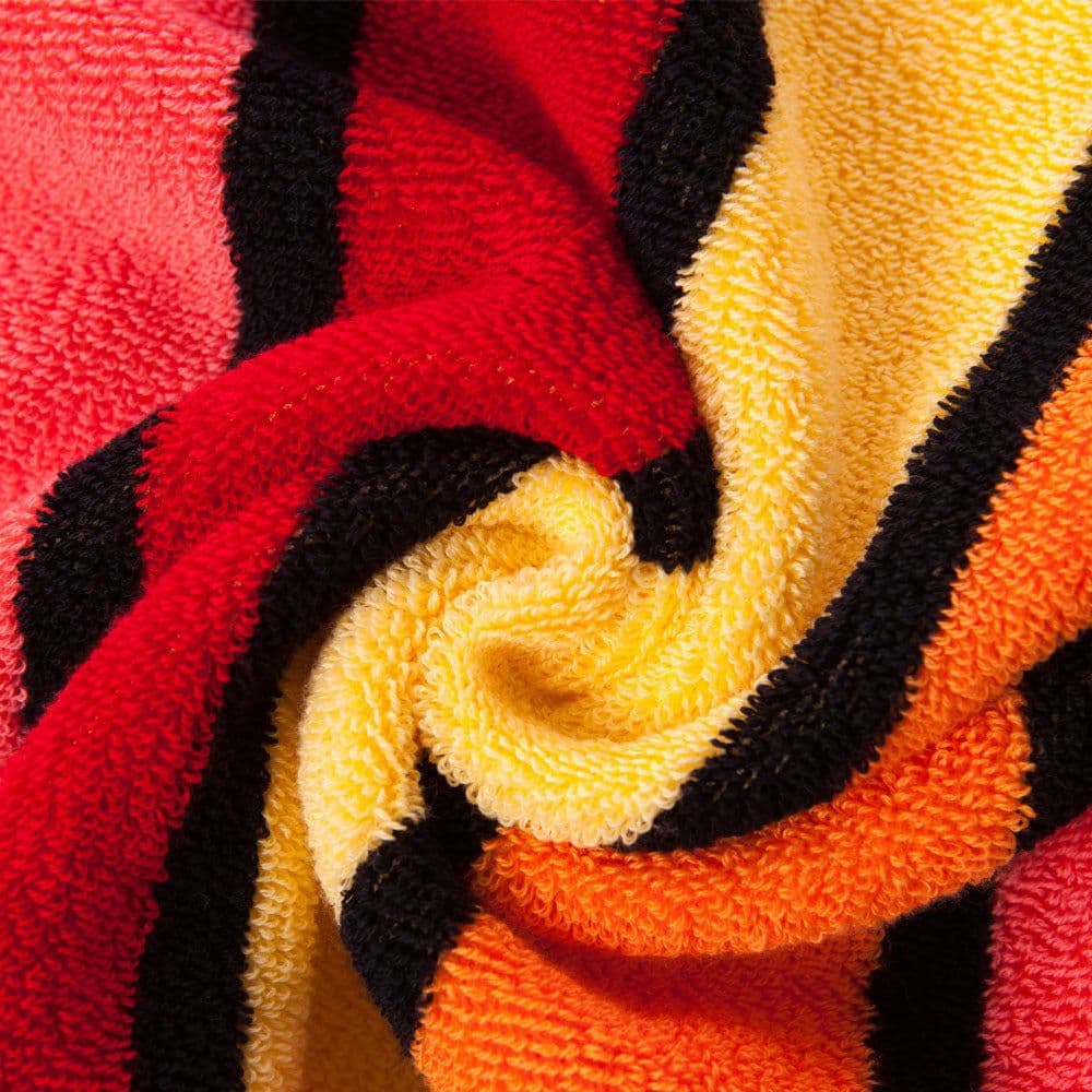 image-Thickened Color Striped Face Towel Absorbent Soft Cotton Couple Models