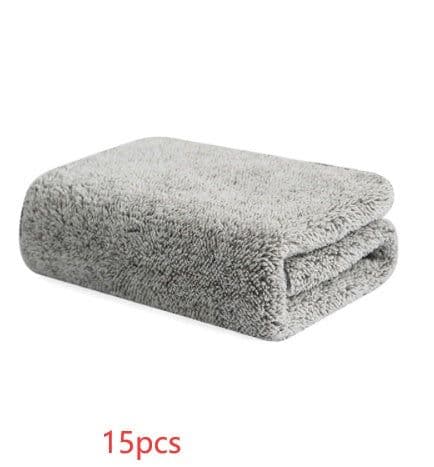 image-Japanese Style Bamboo Charcoal Towel Fine Fiber Dish Cloth