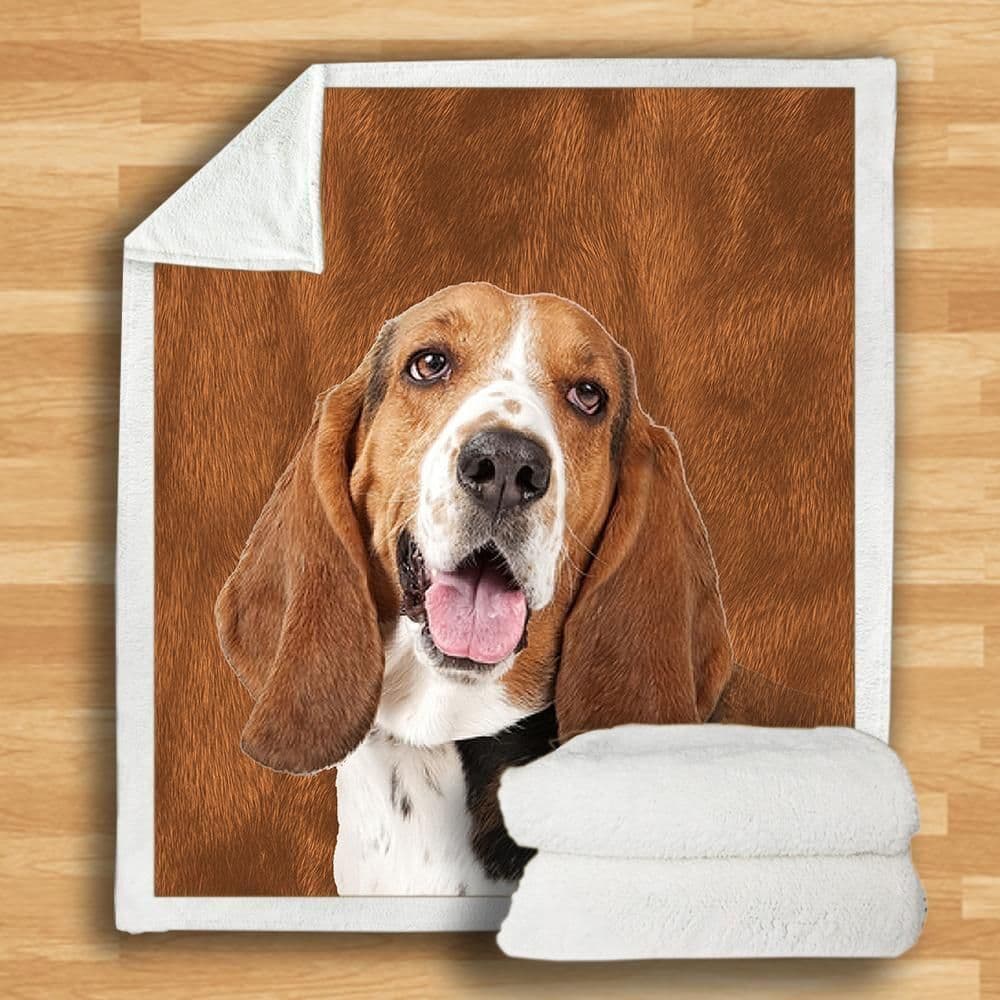 image-3d Double-sided Flannel Blanket Siesta Air Conditioning Blanket