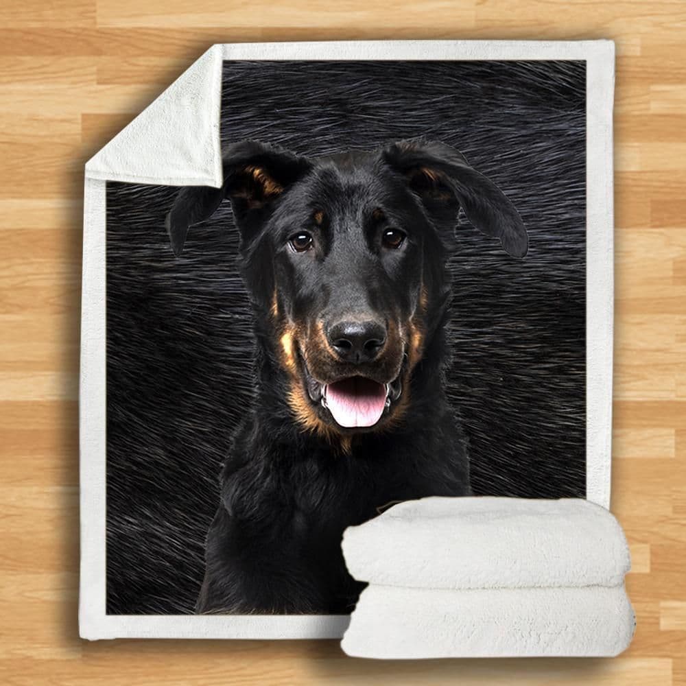 image-3d Double-sided Flannel Blanket Siesta Air Conditioning Blanket
