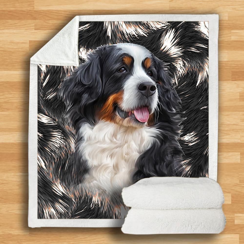 image-3d Double-sided Flannel Blanket Siesta Air Conditioning Blanket