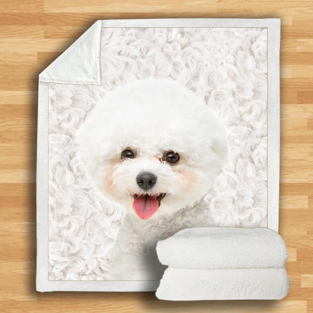 image-3d Double-sided Flannel Blanket Siesta Air Conditioning Blanket
