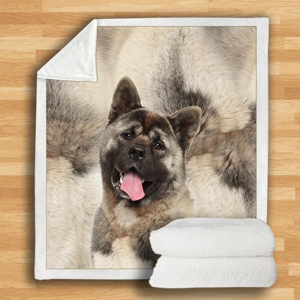 image-3d Double-sided Flannel Blanket Siesta Air Conditioning Blanket