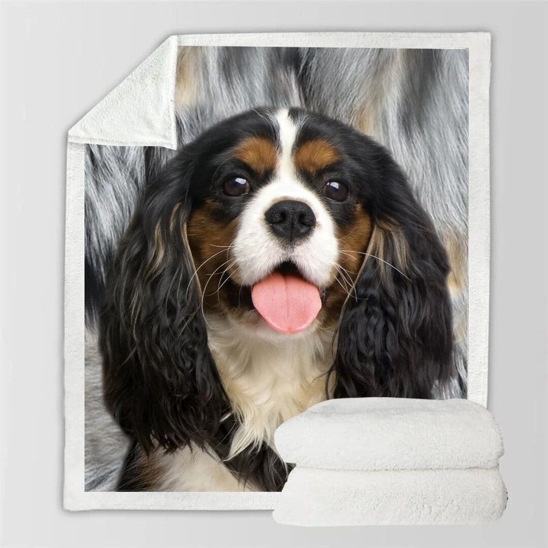 image-3d Double-sided Flannel Blanket Siesta Air Conditioning Blanket