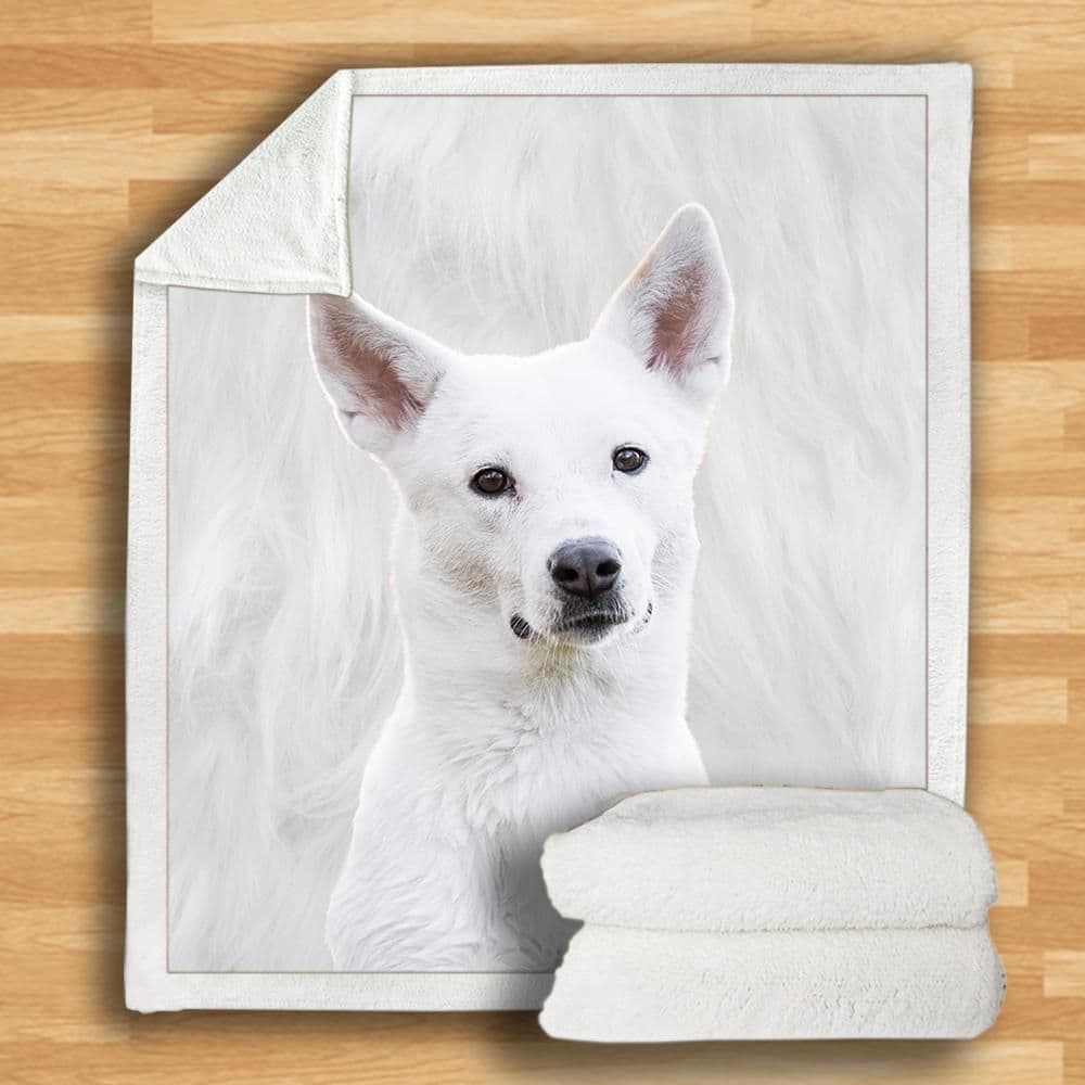 image-3d Double-sided Flannel Blanket Siesta Air Conditioning Blanket