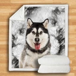 image-3d Double-sided Flannel Blanket Siesta Air Conditioning Blanket