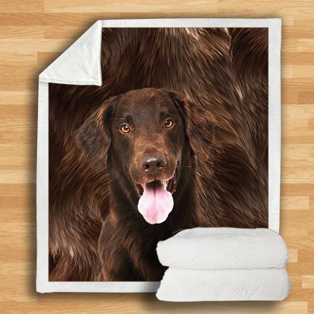 image-3d Double-sided Flannel Blanket Siesta Blanket Air Conditioning Blanket