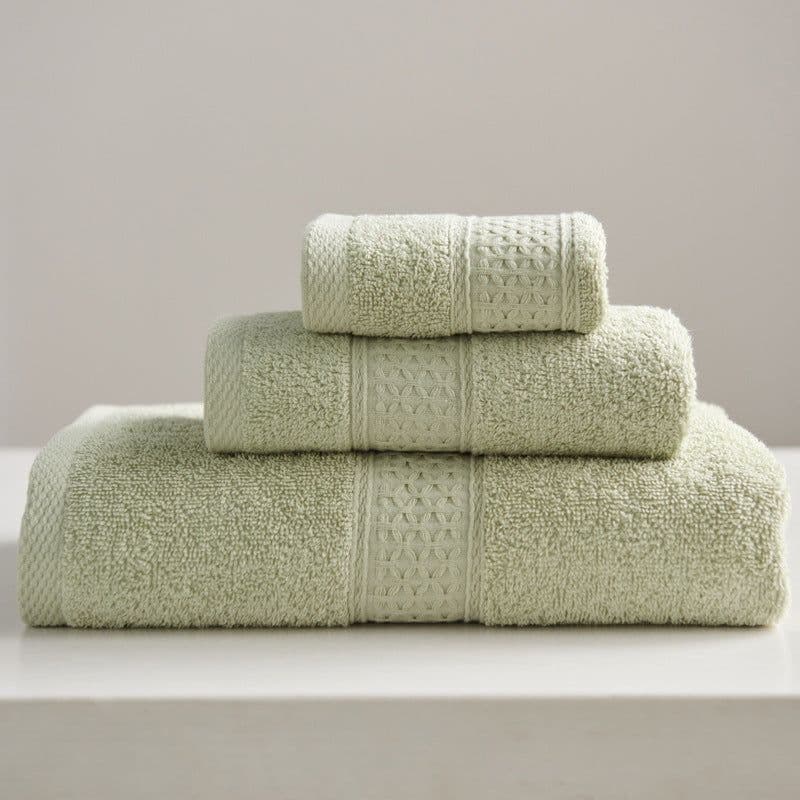image-Minimalist Style Square Towel Towel Bath Towel Set Towel Pure Cotton