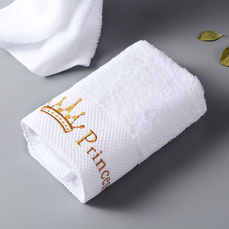 image-Thick Large Cotton BathWhite Hotel Men And Women Adult Towel