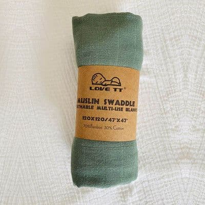 image-Pure Color Bamboo Cotton Wrap Towels For Newborn Babies