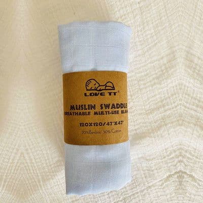 image-Pure Color Bamboo Cotton Wrap Towels For Newborn Babies