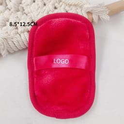 image-Home Flannel Small Lazy Face Makeup Remover Towel