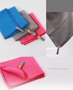 image-Summer Double-sided Fleece Sports Quick-drying Cold Towel