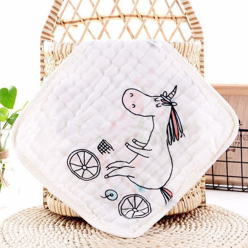 image-Infants And Children Six-layer Cotton Gauze Towel