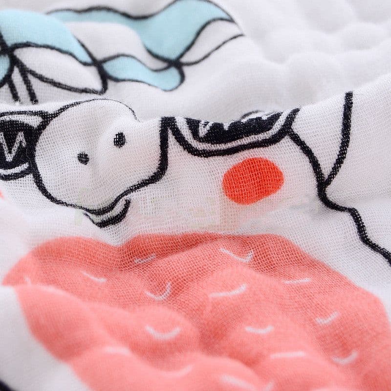 image-Infants And Children Six-layer Cotton Gauze Towel