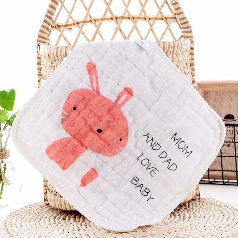 image-Infants And Children Six-layer Cotton Gauze Towel