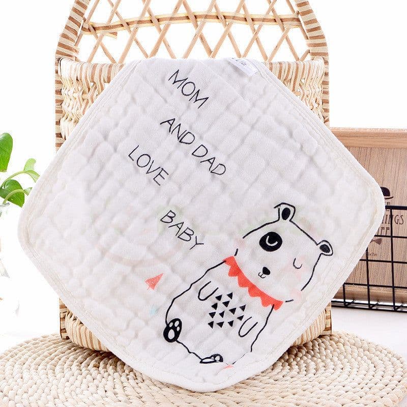 image-Infants And Children Six-layer Cotton Gauze Towel