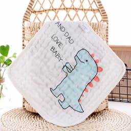 image-Infants And Children Six-layer Cotton Gauze Towel