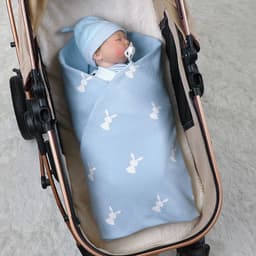 image-Baby Cartoon Knitted Cotton Cute Windproof Blanket