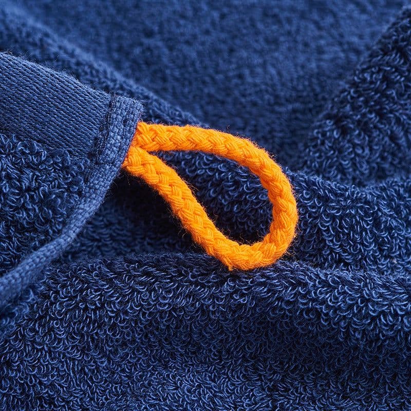 image-Children's Towel Pure Cotton White Solid Color